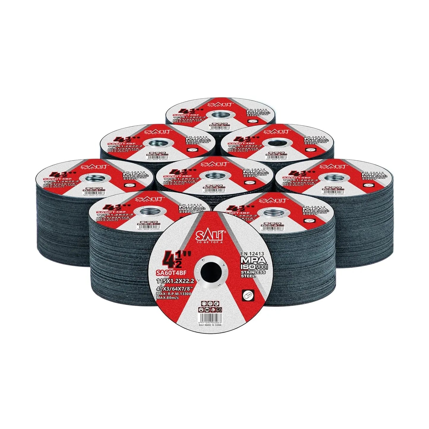 SALI Stainless Steel Cut Off Wheels, Premium Abrasive Cutting Discs for Angle Grinder, Die Grinder and Air Cut Off Tool