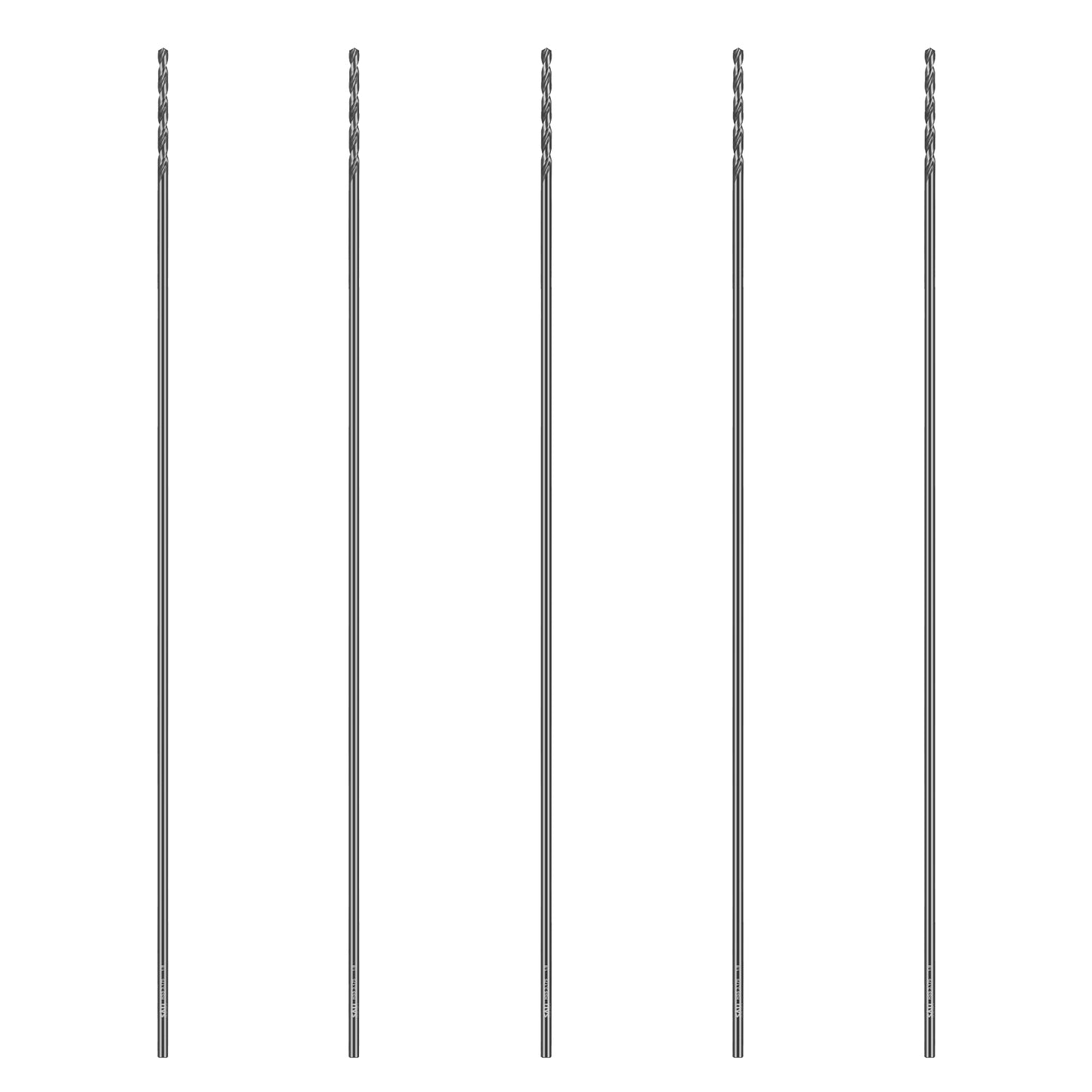 SALI High Speed Steel Aircraft Extension Drill Bits, Extra Long Drill Bit Set for Metalworking, Sheet Metal, Stainless Steel, Aluminum, Wood & Copper
