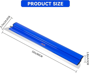 32" Stainless Steel Drywall Skimming Blade
