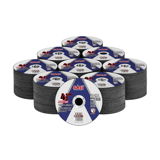 SALI 400 Pack Cut Off Wheel 4 1/2 Inch Cutting Wheels 4-1/2" x 3/64" x 7/8" for Metal & Stainless Steel, Angle Grinder Cutting Wheel,Cutting Discs with Aggressive Cutting