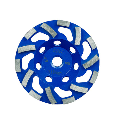 SALI 4.5 Inch Concrete Grinding Wheels 5/8-11 Arbor Diamond Grinding Wheel Fit for Paint, Epoxy, Mastic, Coating Removal