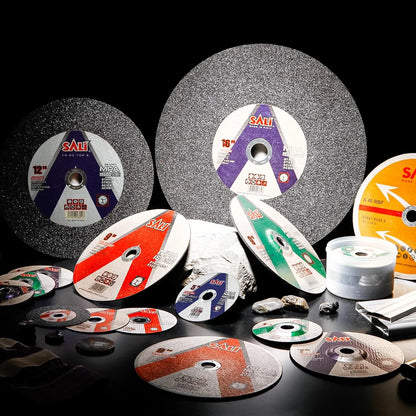 SALI 50 Pack Cut Off Wheel 4 Inch Cutting Wheels 4" x 1/24" x 5/8" Professional Cutting Stainless Steel, Angle Grinder Cutting Wheel,Cutting Discs with Aggressive Cutting Upgrade