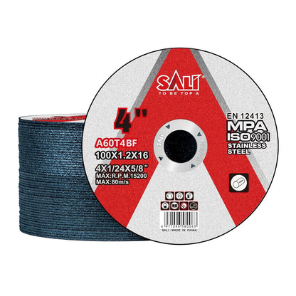SALI 50 Pack Cut Off Wheel 4 Inch Cutting Wheels 4" x 1/24" x 5/8" Professional Cutting Stainless Steel, Angle Grinder Cutting Wheel,Cutting Discs with Aggressive Cutting Upgrade
