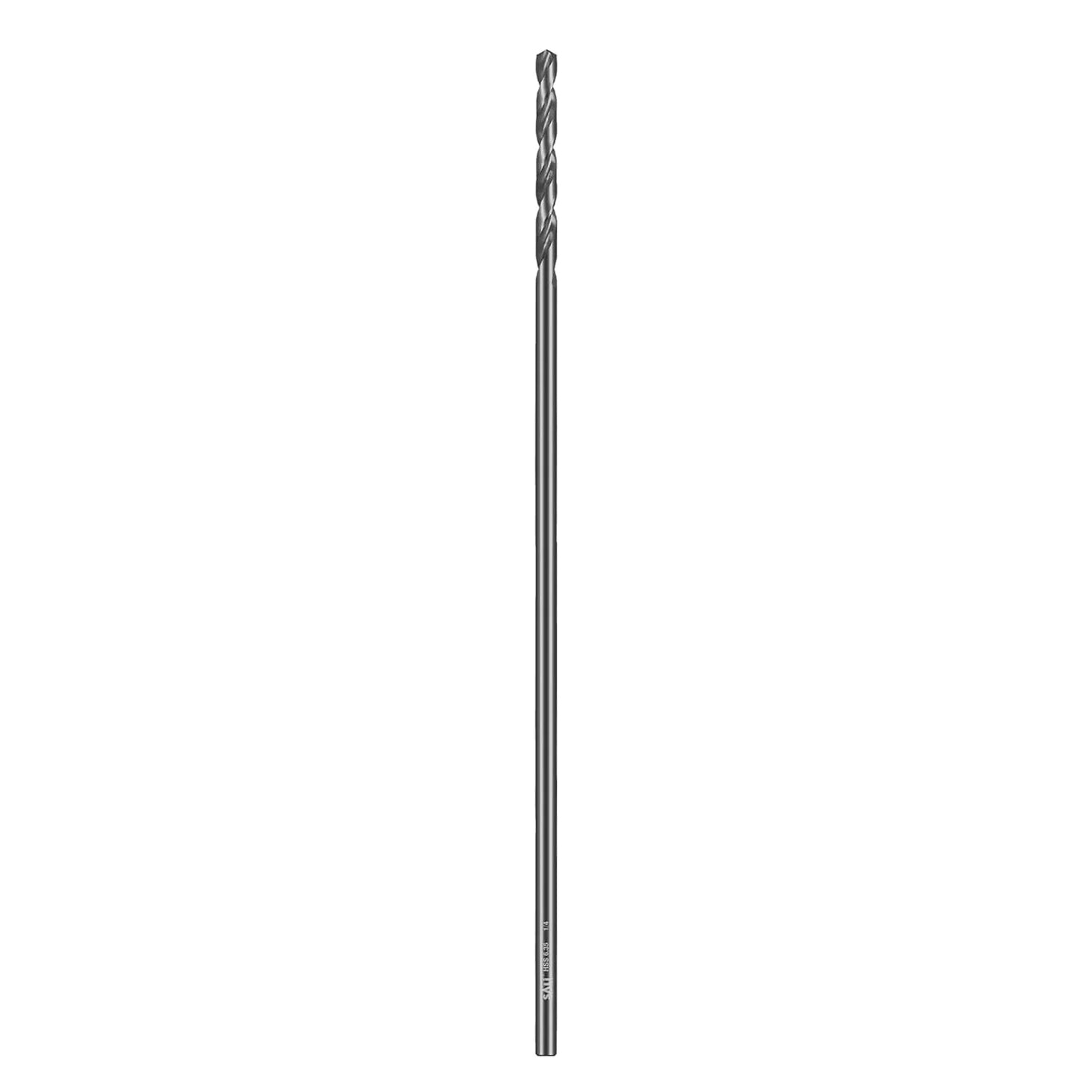 SALI 1pcs Cobalt Aircraft Extension Drill Bits,1/4"×12" Long Length Drill Bits for Drilling into Sheet Metal, Stainless, Aluminum, Wood, & Copper