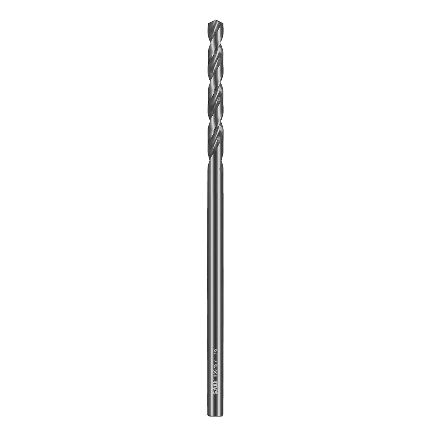 SALI Cobalt Aircraft Extension Drill Bits,1/2"×12" Long Length Drill Bits for Drilling into Sheet Metal, Stainless, Aluminum, Wood, & Copper