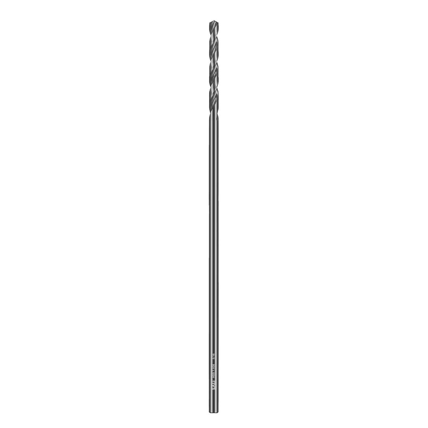 SALI Cobalt Aircraft Extension Drill Bits,5/16"×12" Long Length Drill Bits for Drilling into Sheet Metal, Stainless, Aluminum, Wood, & Copper