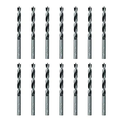 Sali 14PCS Brad Point Wood Drill Bit Set 5/16" Carbon Steel Wood Drill Bit Set for Hardwood, Plywood, Plastic Round Holes in All Types of Wood Perfect for DIY Woodworking Carving Engraving Drilling