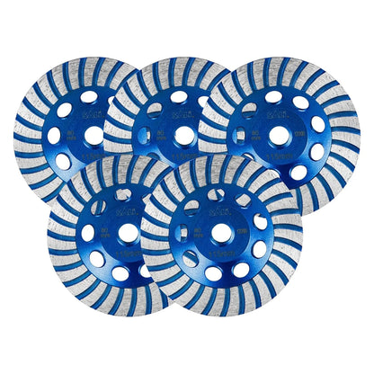 SALI 7 Inch Concrete Grinding Wheels  Diamond Segments 5/8-11 Arbor Diamond Grinding Wheel Fit for Paint, Epoxy, Mastic, Coating Removal