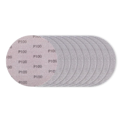 SALI 10 PCS Sandpaper Mesh Abrasive 9 inch Drywall Sander Sandpaper, Dust-Free Hook and Loop Drywall Sanding Disc for Car Wood Drywall Metal Polishing & Grinding P100