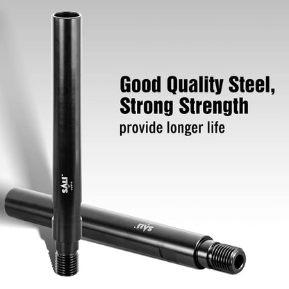 SALI 12" Extension Adapter for Core Drill Bits, Extension Rod with 1-1/4"-7 Thread Drill Bit Adapter for Saw Threaded Diamond Hole Diamond Core Drill