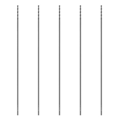 SALI High Speed Steel Aircraft Extension Drill Bits, Extra Long Drill Bit Set for Metalworking, Sheet Metal, Stainless Steel, Aluminum, Wood & Copper