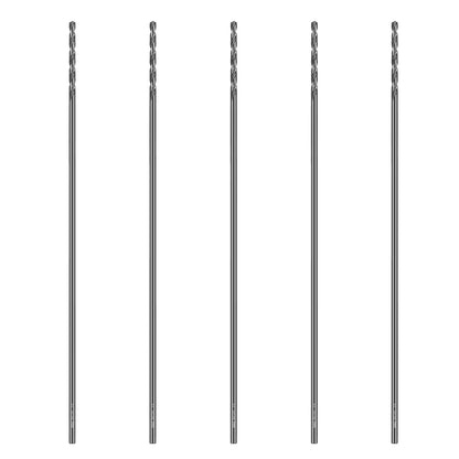 SALI High Speed Steel Aircraft Extension Drill Bits, Extra Long Drill Bit Set for Metalworking, Sheet Metal, Stainless Steel, Aluminum, Wood & Copper