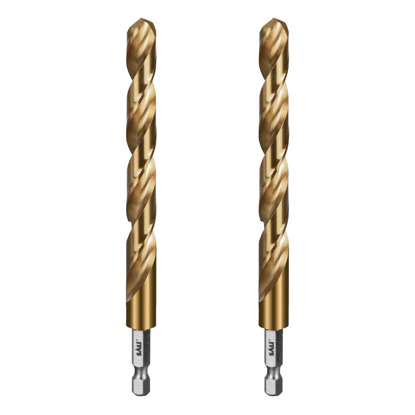 SALI M35 Cobalt Drill Bit , High Speed Steel Hex Shank Jobber Drill Bits for Metal, Alloy Steel, Aluminum and Copper Drilling