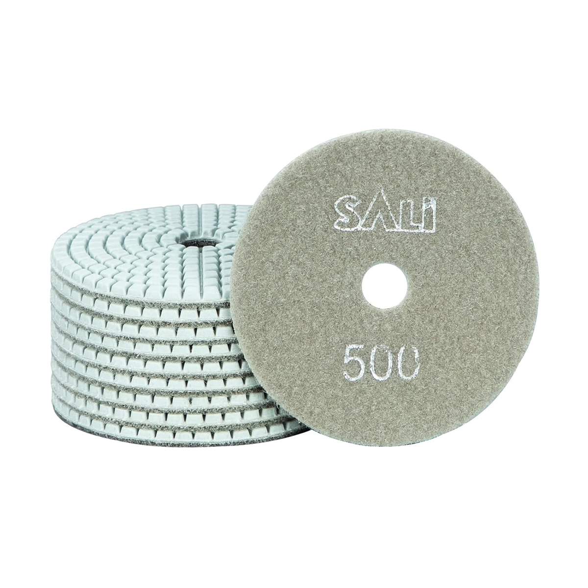 4" Diamond Polishing Pads - 500 Grit - 10 Pack