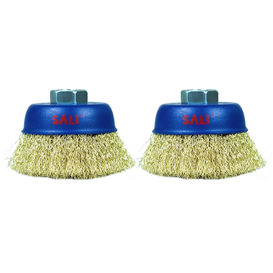 3” x 5/8-11 Coarse Crimped Cup Brush - 2 Pack