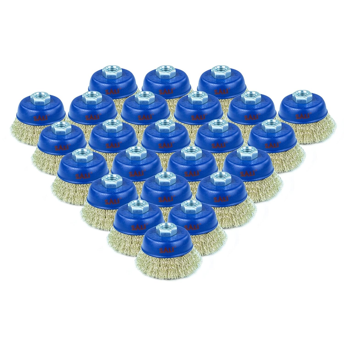 3” x 5/8-11 Wire Cup Brush - 24 Pack