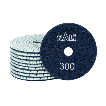 4" Diamond Polishing Pads - 300 Grit - 10 Pack