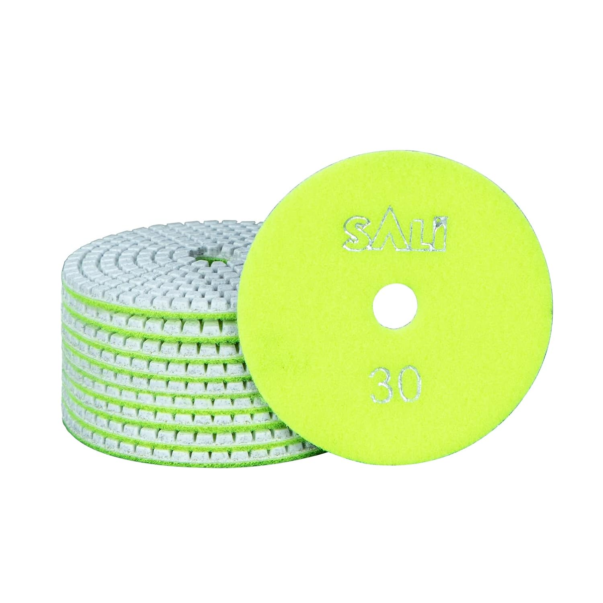 4" Diamond Polishing Pads - 30 Grit - 10 Pack