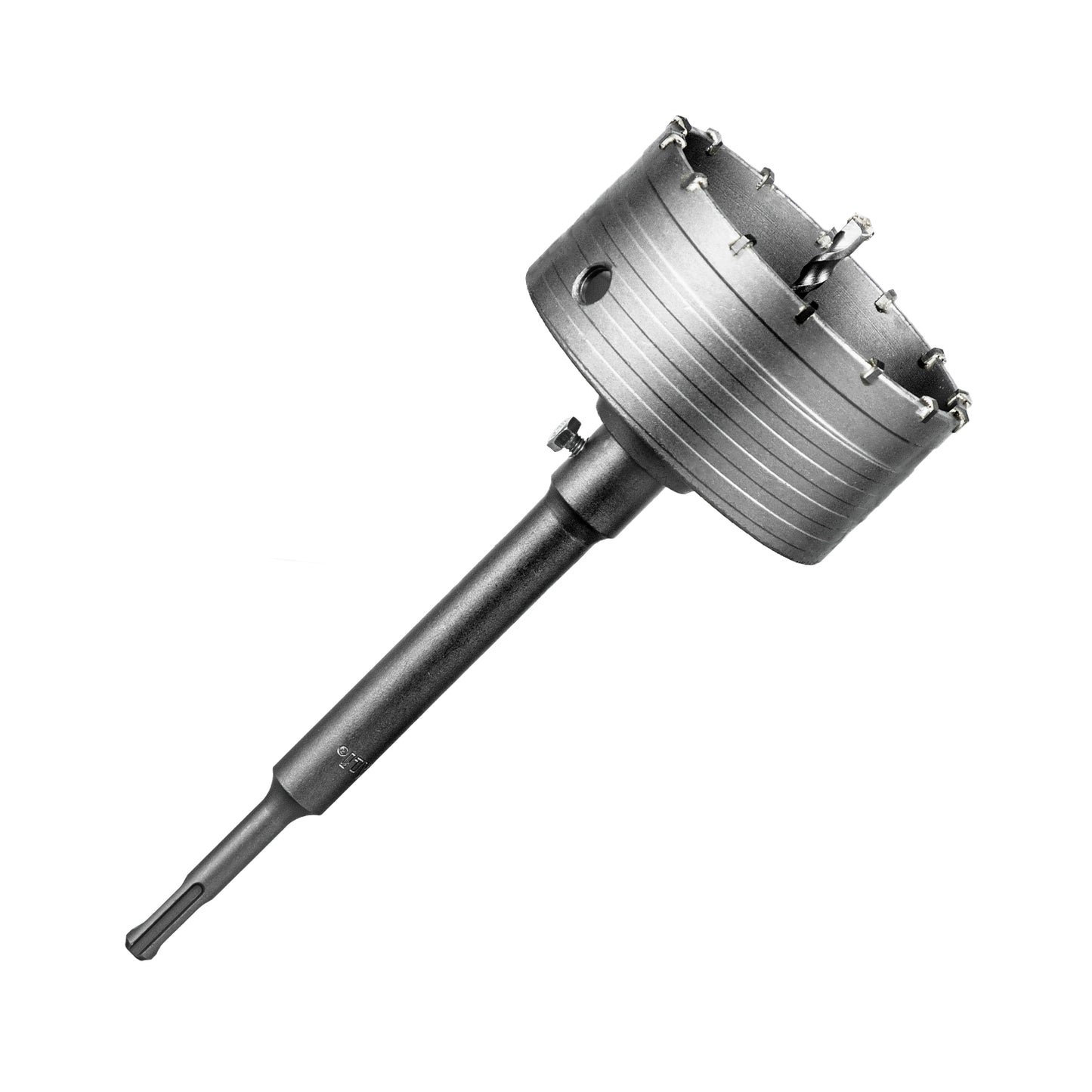 SALI Concrete Hole Saw Kits Tungsten Steel Wall Hole Cutter Drill Bit Sets with 220mm SDS Plus Shank Connecting Rod，110mm Center Positioning Drill Bits for Cement Wall Masonry Foam Brick
