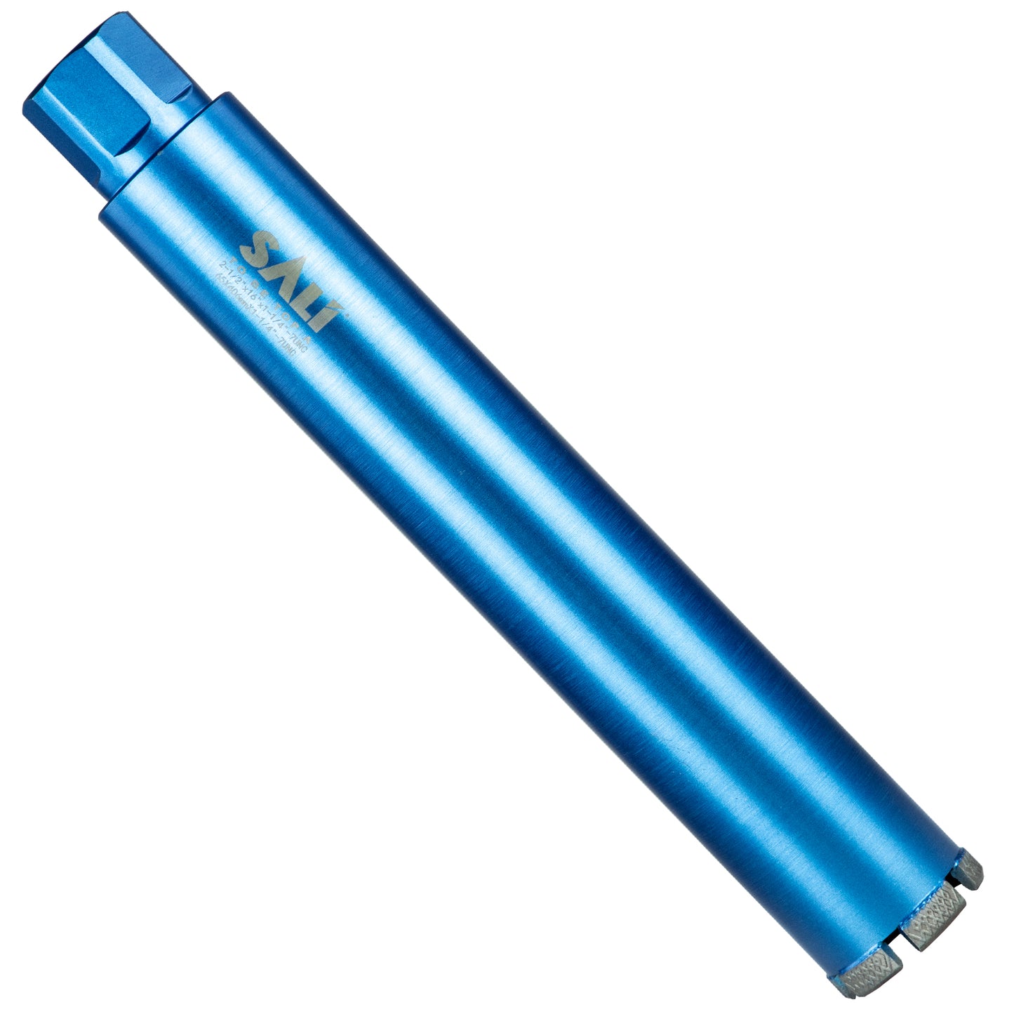 SALI Wet Diamond Core Drill Bits, 15"/380mm Drilling Depth Concrete Core Drill Bit, Core Bit Turbo Laser-Welded Segments with Rebar, Brick, Block, Masonry, Stone