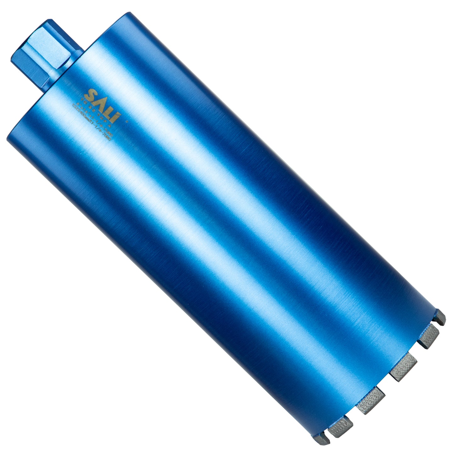 SALI Wet Diamond Core Drill Bits, 15"/380mm Drilling Depth Concrete Core Drill Bit, Core Bit Turbo Laser-Welded Segments with Rebar, Brick, Block, Masonry, Stone