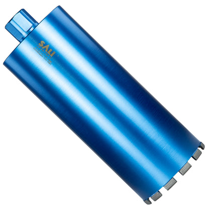 SALI Wet Diamond Core Drill Bits, 15"/380mm Drilling Depth Concrete Core Drill Bit, Core Bit Turbo Laser-Welded Segments with Rebar, Brick, Block, Masonry, Stone