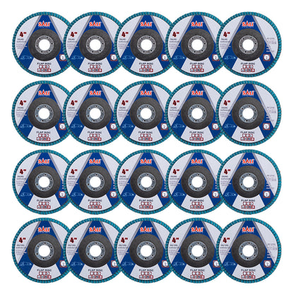 4-1/2" x 7/8" Zirconia Oxide Type 29 Flap Disc - 40/60/80/120 Grit