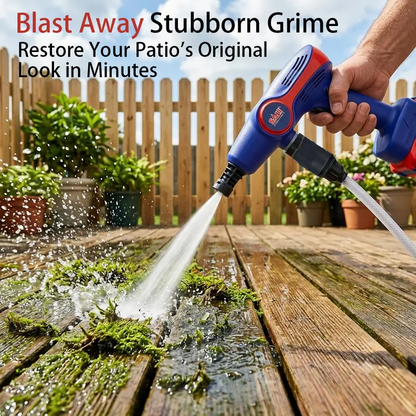 Cordless Portable Electric High Pressure Water Spray Gun Car Washer