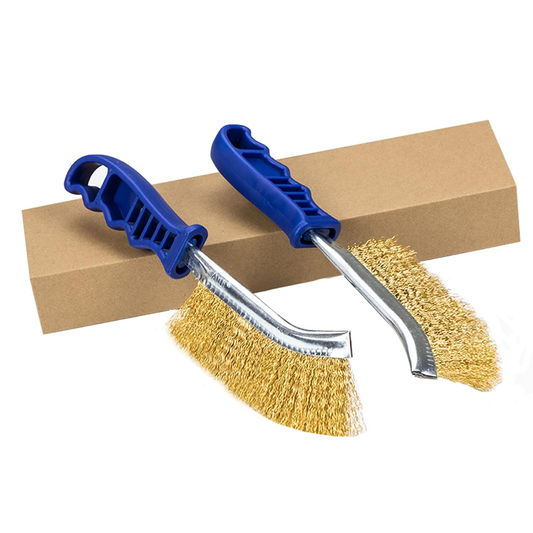 Heavy Duty Wire Brushes - 2 Pack