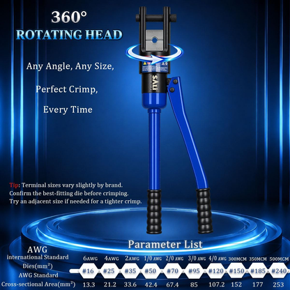 Hydraulic Crimping Tool 12 Ton