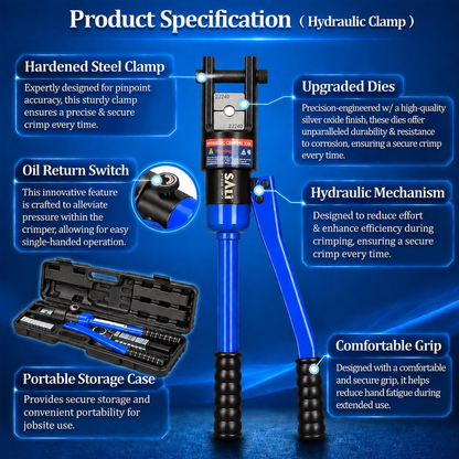Hydraulic Crimping Tool 12 Ton