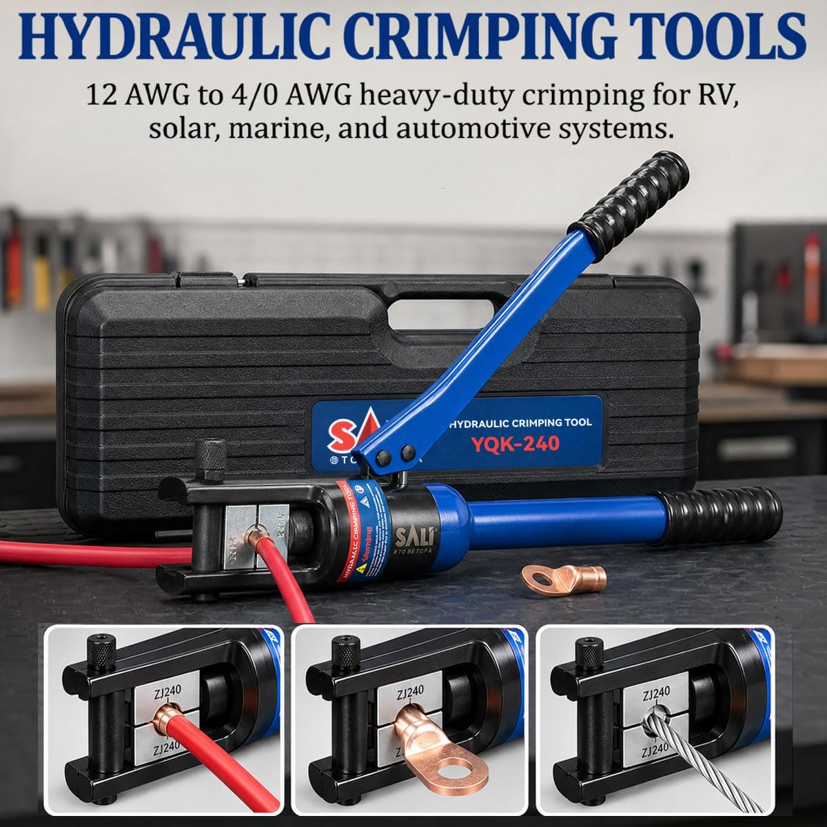 Hydraulic Crimping Tool 12 Ton
