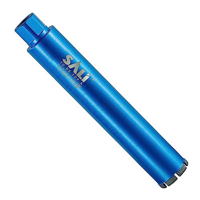 SALI Wet Diamond Core Drill Bits, Laser Welded Turbo Segment Core Bits with Multiple Diameters, Lengths & Thread Options for Concrete, Rebar, Brick, Block and Masonry Drilling